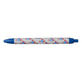 Blauwe Roos schrijfpen Inkt Pen (Voorkant)
