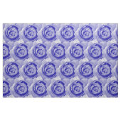 Blauwe roos stof (Fat Quarter)