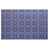 blauwe rosace stof (Fat Quarter)