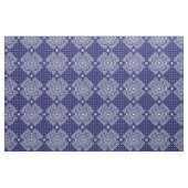 blauwe rosace stof (Fat Quarter)
