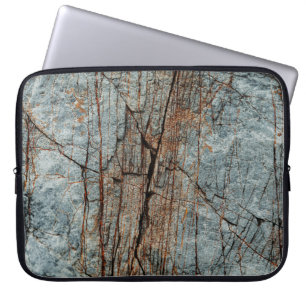 Blauwe rots laptop sleeve