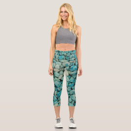 Blauwe rotsen op deze capris