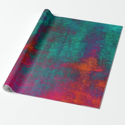 Blauwe roze achtergrond textuur cement mapabstract cadeaupapier (Uitgerold)