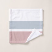  blauwe roze bad handdoek (Wasdoekje)