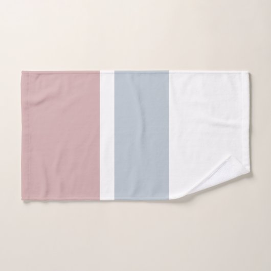  blauwe roze bad handdoek (Handdoek)