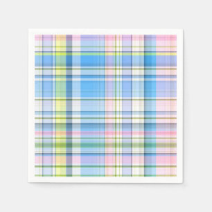 Blauwe roze gele katheter servetten