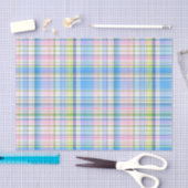 Blauwe roze gele katheter tissuepapier (Craft)