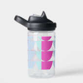 Blauwe roze Kinder naam Zeemeermin Waterfles (Rechts)