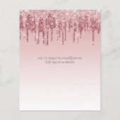 Blauwe roze roodbruine druppelbruin (Achterkant)