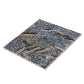 Blauwe roze roze rotsrog Abstracte keramische tapi Tegeltje (Zijkant)