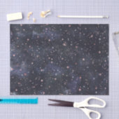 Blauwe & Roze Sterrenhemel Himmelse Baby Shower Tissuepapier (Craft)