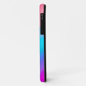 Blauwe roze waterverf abstracte pastel Case-Mate iPhone case (Achterkant/links)
