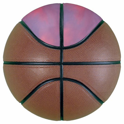 Blauwe Roze Wolken Basketbal (Rechts)