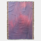 Blauwe Roze Wolken Deken (Voorkant Verticaal)