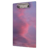 Blauwe Roze Wolken Klembord (Links)