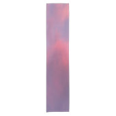 Blauwe Roze Wolken Korte Tafelloper (Voorkant)