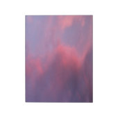 Blauwe Roze Wolken Notitieblok (Linkerzijde)
