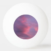 Blauwe Roze Wolken Pingpongbal (Achterkant)