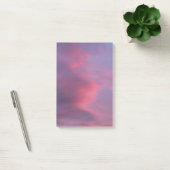 Blauwe Roze Wolken Post-it® Notes (Kantoor)