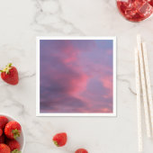 Blauwe Roze Wolken Servet (Insitu)