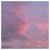 Blauwe Roze Wolken Stof (Close Up)