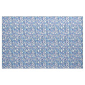 Blauwe roze zeegolfgolven stof (Fat Quarter)