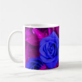 Blauwe Rozen 2 Mok (Links)