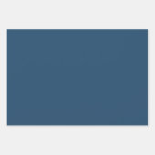 Blauwe Rozen Botanische Tuin Inpakpapier Vel (Voorkant 3)