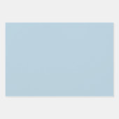 Blauwe Rozen Botanische Tuin Inpakpapier Vel (Voorkant 2)