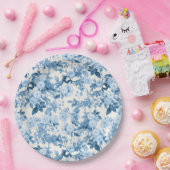 Blauwe Rozen  Botanische Tuin Papieren Bordje