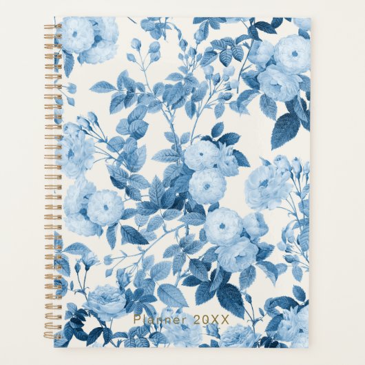 Blauwe Rozen  Botanische Tuin Planner (Voorkant)