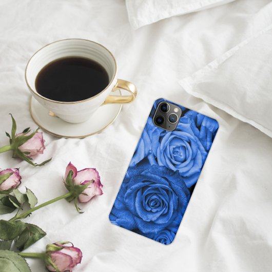 Blauwe Rozen Case-Mate iPhone Case
