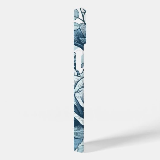 Blauwe Rozen Case-Mate iPhone Case (Achterkant / Rechts)