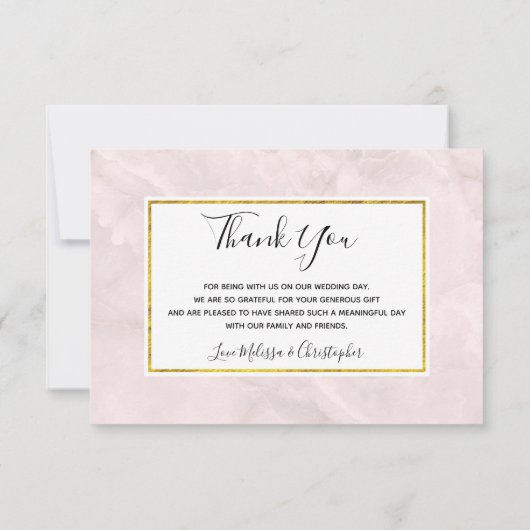 Blauwe Rozen en kroonflora Bouquet Dank u Bedankkaart (Achterkant)