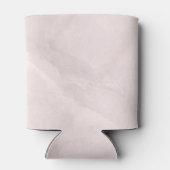 Blauwe Rozen en kroonFloral Bouquet Moederdag Blikjeskoeler (Achterkant)