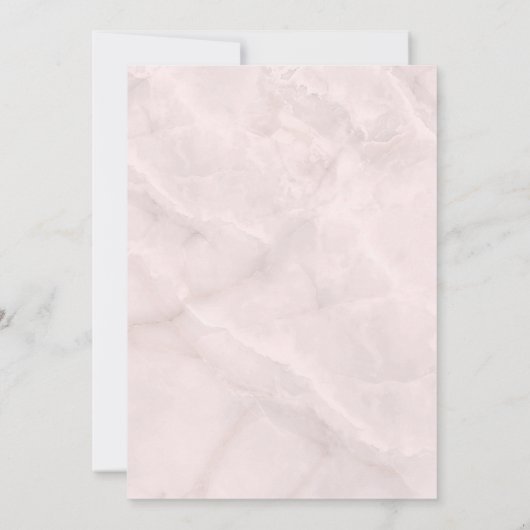 Blauwe Rozen en KroonFloral Moederdag Brunch Kaart (Achterkant)