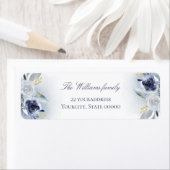 blauwe rozen etiket (Insitu)