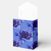 Blauwe Rozen flessendoos Bedankdoosjes (Geopend)
