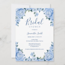 Blauwe Rozen florale vrijgezellenfeest