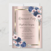 Blauwe Rozen, Lijst, Roos Gold Retirement Kaart (Voorkant)