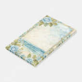 Blauwe Rozen Lijsten de oceaan Post-it® Notes (Schuin)