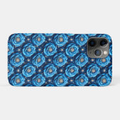 Blauwe rozen Luxe Bloemrijke Romantische Ontwerpen Case-Mate iPhone Case (Achterkant (horizontaal))