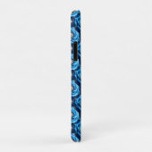 Blauwe rozen Luxe Bloemrijke Romantische Ontwerpen Case-Mate iPhone Case (Achterkant/rechts)