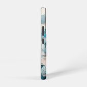 Blauwe Rozen Samsung Galaxy Hoesje (Rechterkant)