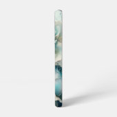 Blauwe Rozen Samsung Galaxy Hoesje (Linkerkant)