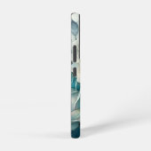 Blauwe Rozen Samsung Galaxy Hoesje (Rechterkant)