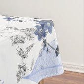 Blauwe Rozen Tafelkleed (Voorbeeld)