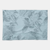 blauwe Rozen Theedoek (Horizontaal)