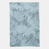 blauwe Rozen Theedoek (Verticaal)