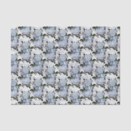 blauwe Rozen Tissuepapier